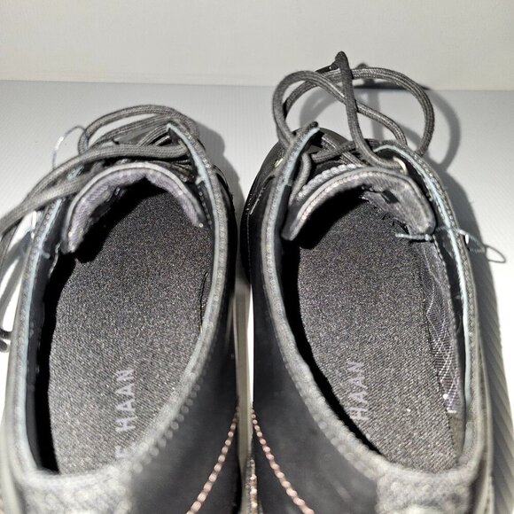 NEW Cole Haan Midland Oxford PlainToe Black Leather Water Resistant Mens Size 9 - Picture 10 of 14